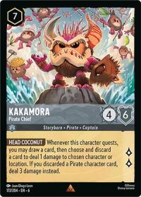 lorcana azurite sea kakamora pirate chief