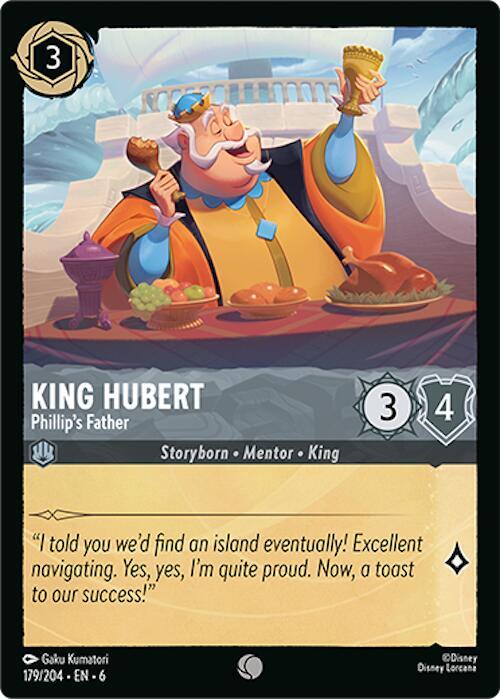 King Hubert - Phillip's Father - Foil