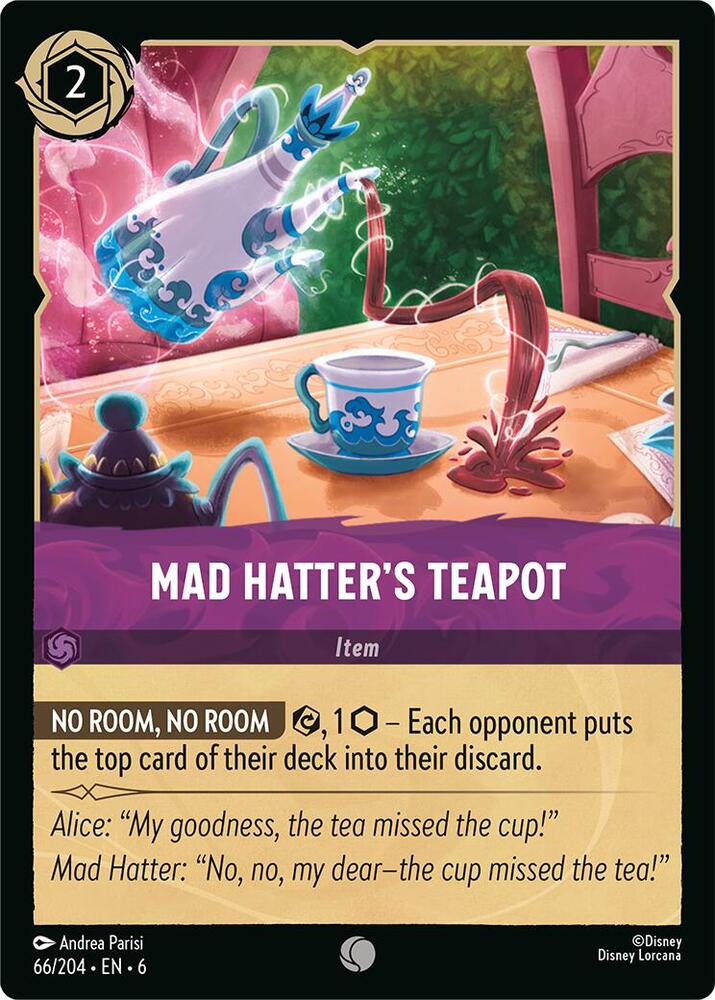 Mad Hatter's Teapot - Foil