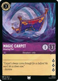lorcana azurite sea magic carpet amazing flier