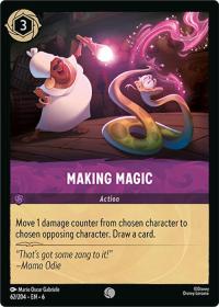 lorcana azurite sea making magic foil