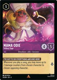 lorcana azurite sea mama odie solitary sage