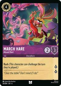lorcana azurite sea march hare absurd host