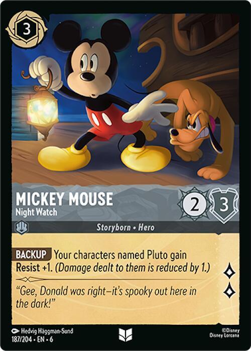Mickey Mouse - Night Watch - Foil