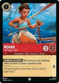 lorcana azurite sea moana self taught sailor foil