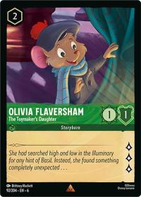 lorcana azurite sea olivia flaversham the toymaker s daughter