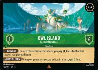 lorcana azurite sea owl island secluded entrance