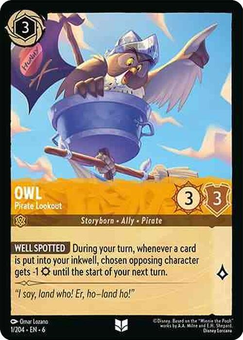 Owl - Pirate Lookout - Foil