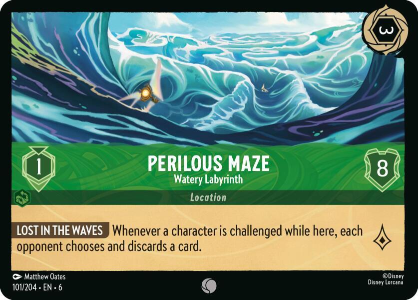 Perilous Maze - Watery Labyrinth - Foil