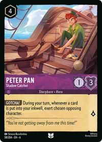 lorcana azurite sea peter pan shadow catcher
