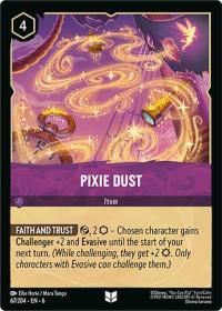 lorcana azurite sea pixie dust foil