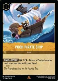 lorcana azurite sea pooh pirate ship