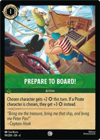 lorcana azurite sea prepare to board