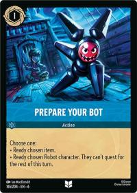 lorcana azurite sea prepare your bot