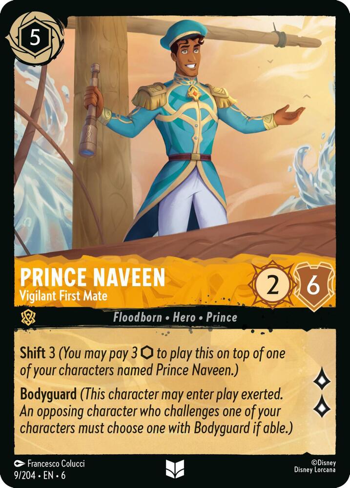 Prince Naveen - Vigilant First Mate - Foil