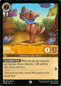 lorcana azurite sea roo littlest pirate