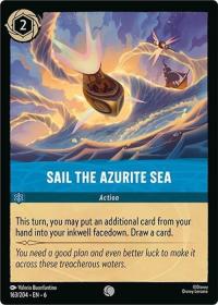 lorcana azurite sea sail the azurite sea