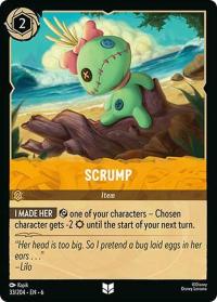 lorcana azurite sea scrump foil