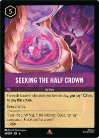 lorcana azurite sea seeking the half crown