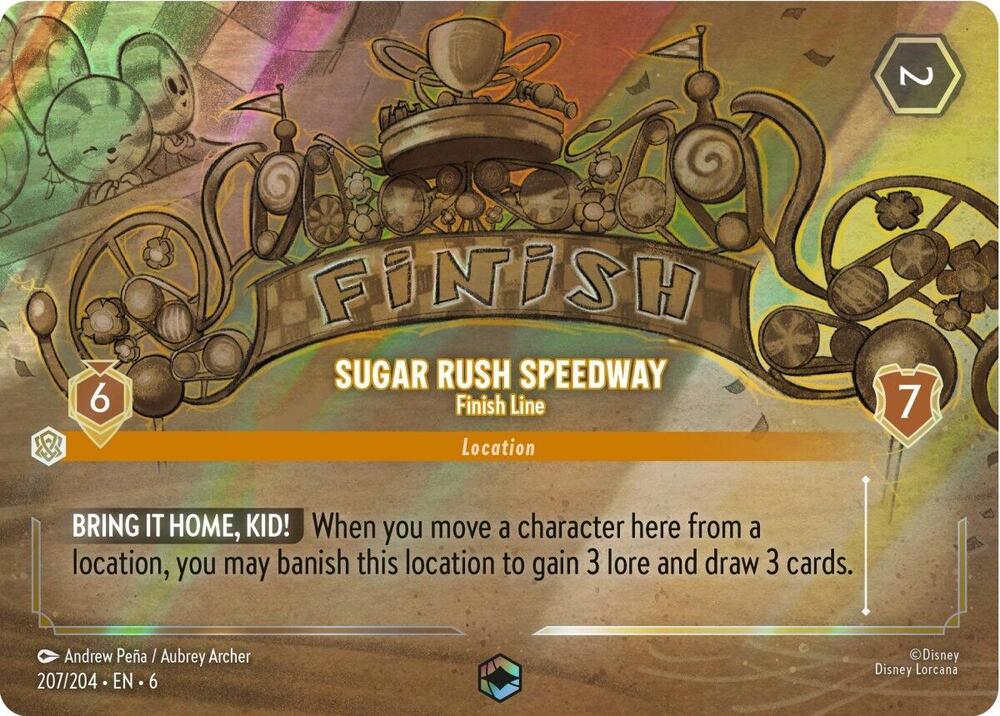 Sugar Rush Speedway - Finish Line (Alternate Art)