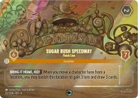 lorcana azurite sea sugar rush speedway finish line alternate art
