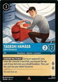 lorcana azurite sea tadashi hamada gifted roboticist