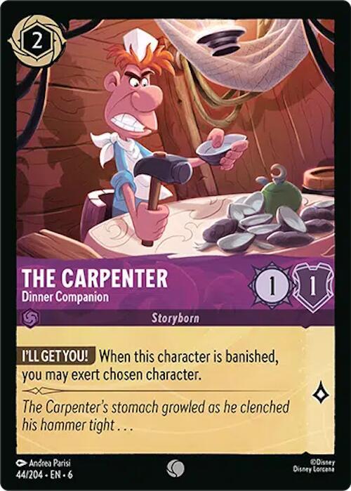 The Carpenter - Dinner Companion - Foil