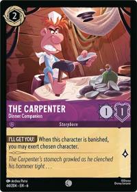 lorcana azurite sea the carpenter dinner companion foil
