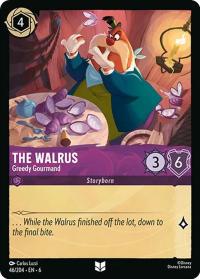 lorcana azurite sea the walrus greedy gourmand