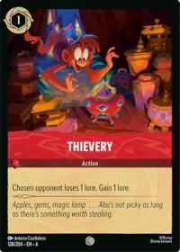 lorcana azurite sea thievery foil