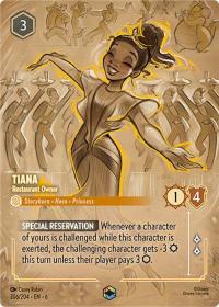 lorcana azurite sea tiana restaurant owner alternate art