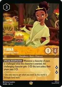lorcana azurite sea tiana restaurant owner