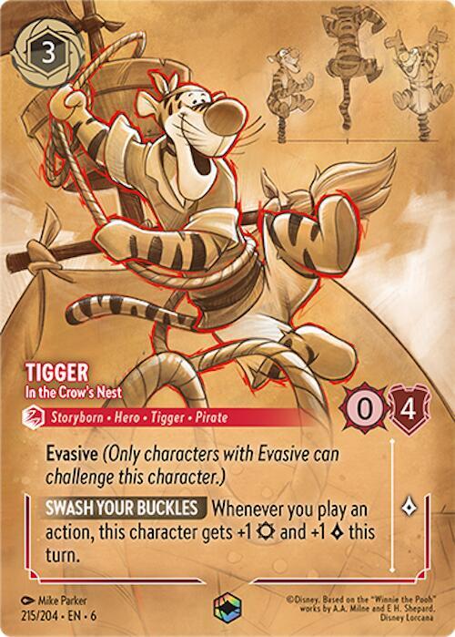 Tigger - In the Crow's Nest (Alternate Art)