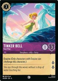 lorcana azurite sea tinker bell fast flier