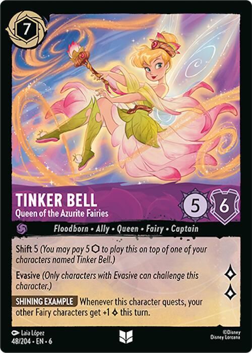 Tinker Bell - Queen of the Azurite Fairies - Foil