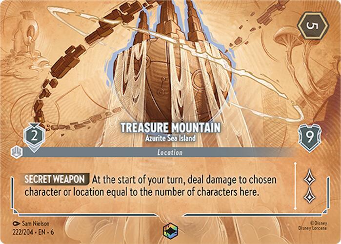 Treasure Mountain - Azurite Sea Island (Alternate Art)