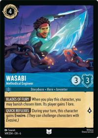lorcana azurite sea wasabi methodical engineer