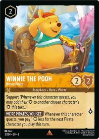 lorcana azurite sea winnie the pooh hunny pirate