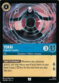 lorcana azurite sea yokai enigmatic inventor
