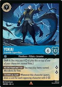 lorcana azurite sea yokai scientific supervillain