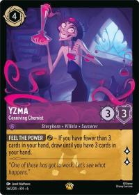 lorcana azurite sea yzma conniving chemist