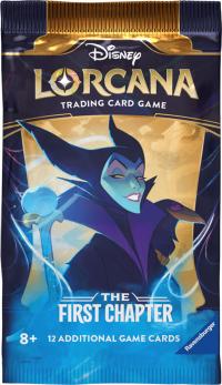 lorcana disney lorcana booster packs the first chapter booster pack maleficent