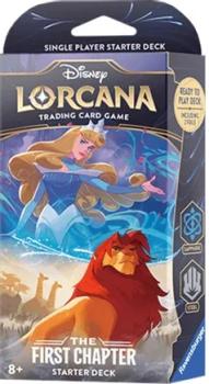 lorcana disney lorcana starter decks the first chapter starter deck sapphire steel