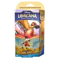 lorcana disney lorcana starter decks into the inklands starter deck ruby sapphire