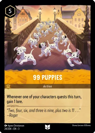 99 Puppies - Foil