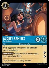 lorcana into the inklands audrey ramirez the engineer