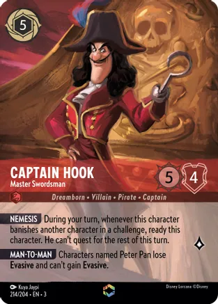 Captain Hook - Master Swordsman (Alternate Art)