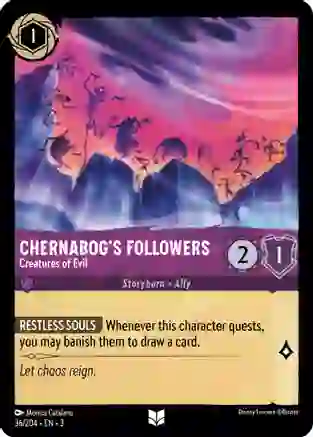 Chernabog's Followers - Creatures of Evil - Foil