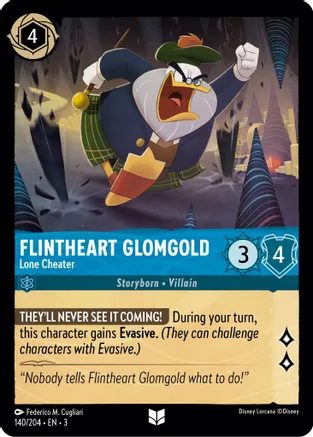 Flintheart Glomgold - Lone Cheater - Foil