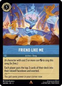 lorcana into the inklands friend like me foil